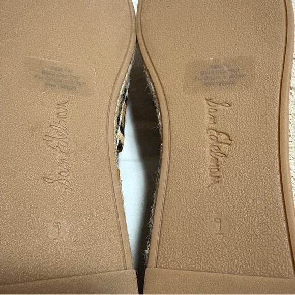 Sam Edelman Brown Tan Espadrilles with Leopard Print - Picture 7 of 10
